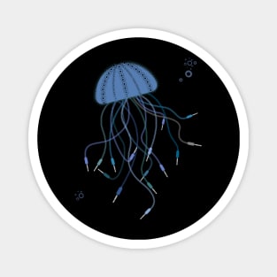 Audio cables jellyfish for musician Magnet